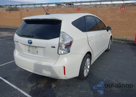 2014 Toyota Prius V Five из США, поврежденный, VIN JTDZN3EUXEJ007156